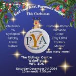 CHRISTMAS – Best of Yorkshire Authors at The Ridings Shopping Centre Sat 7th December 2024 from 10am to 4.30pm