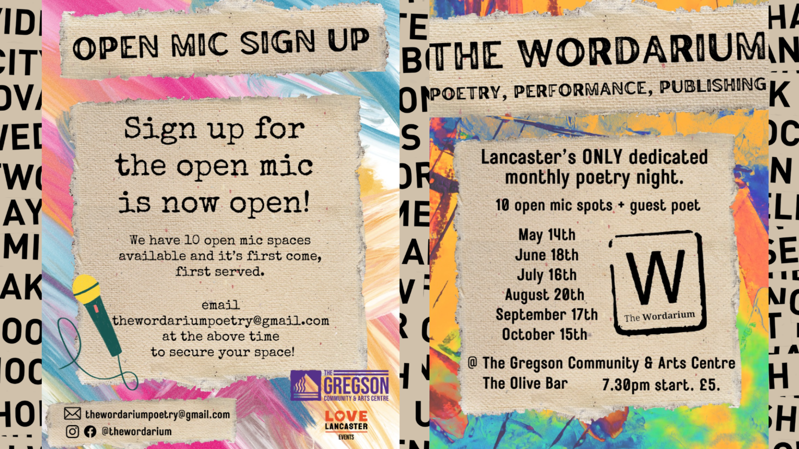 Join Me for a Night of Poetry at The Wordarium in Lancaster!