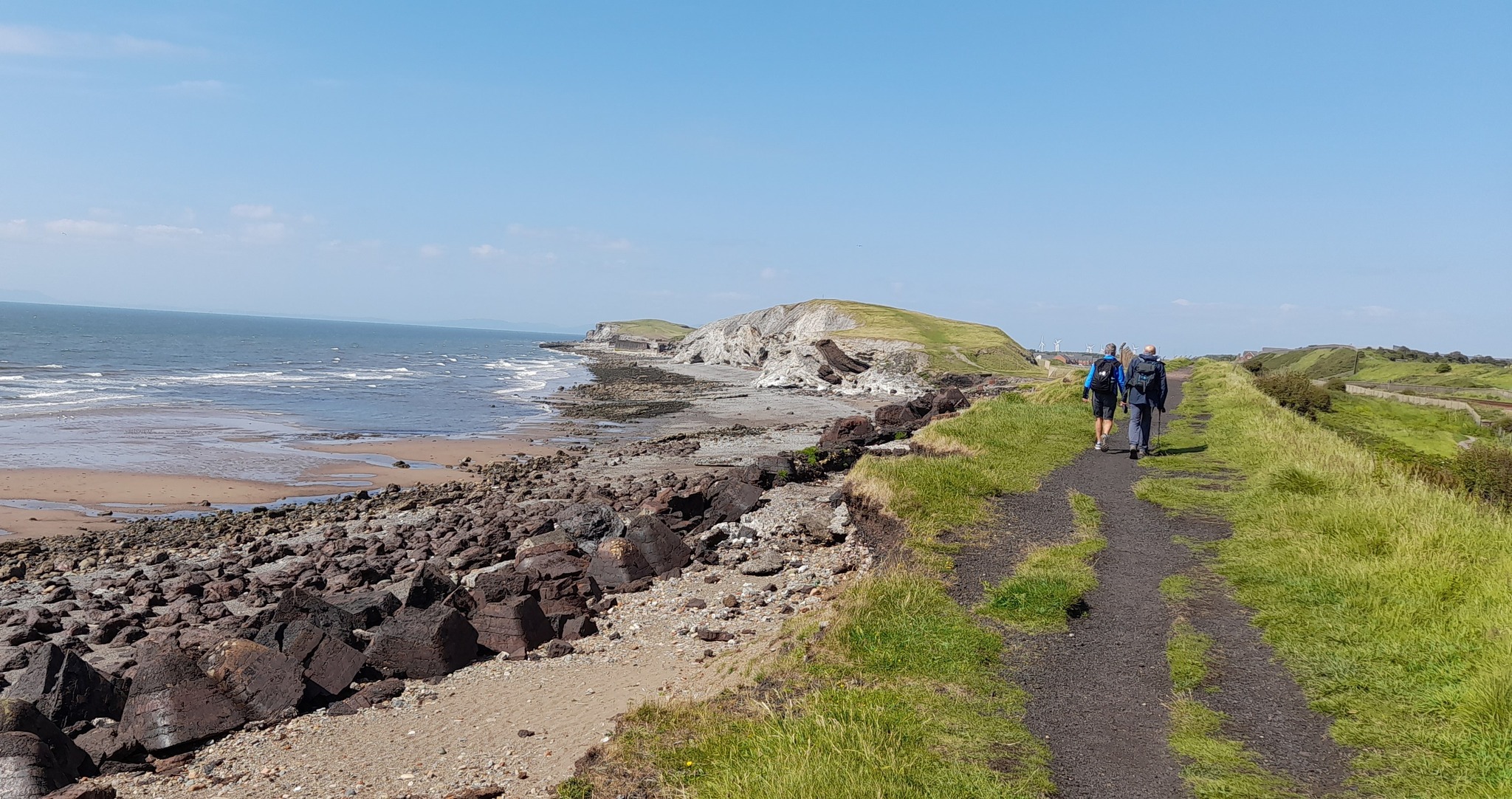 Cumbria Coastal Way: (Part 13) Whitehaven to Workington – A Day with Friends (June 10th, 2025)
