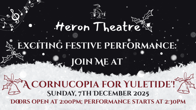 Exciting Festive Performance: Join Me at 'A Cornucopia for Yuletide'!
