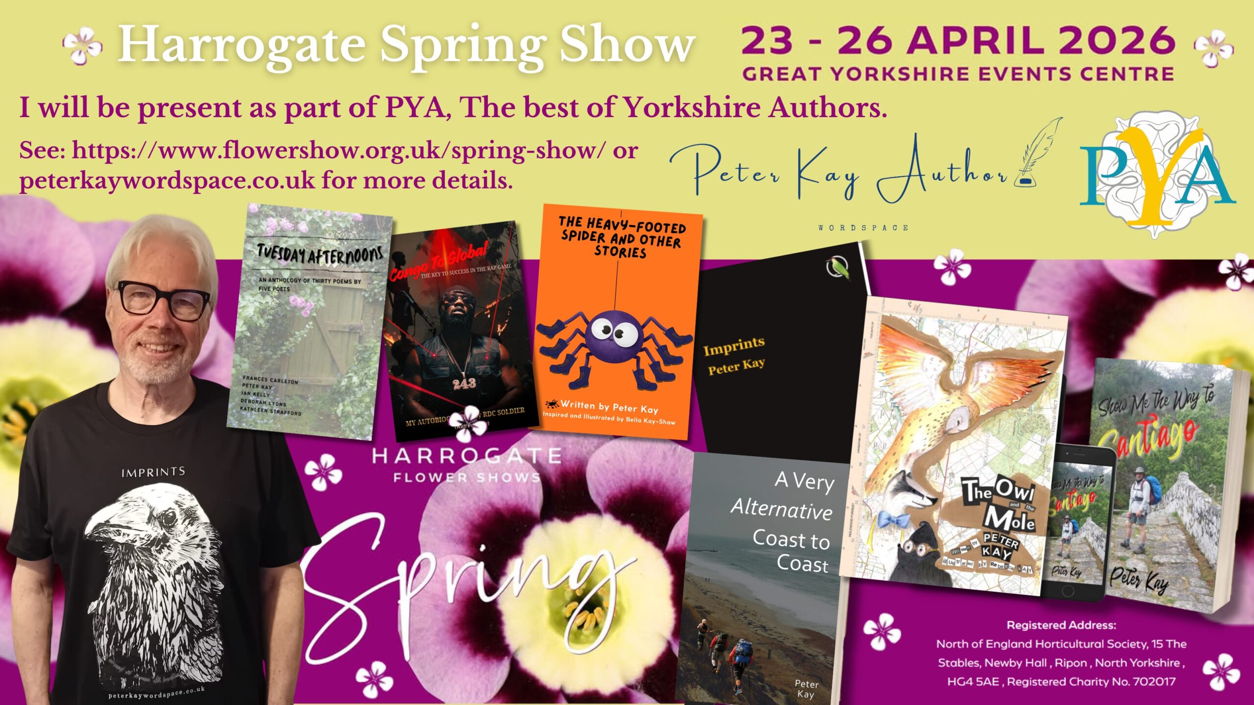 Join Me at the Harrogate Spring Flower Show 2026!