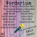 Join Me for Another Night of Poetry at The Wordarium in Lancaster!