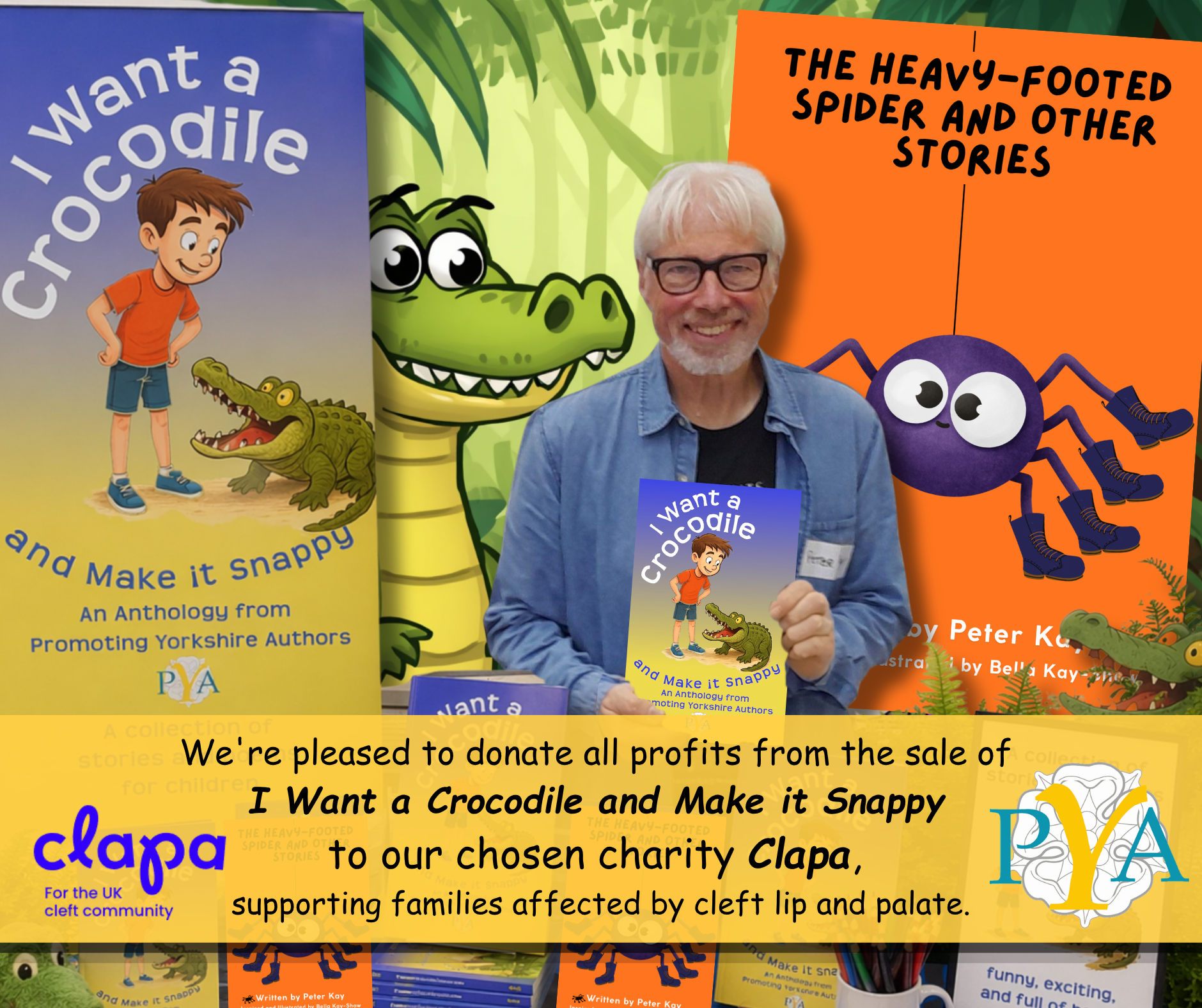 New PYA Children’s Anthology Launched: I Want a Crocodile and Make it Snappy!