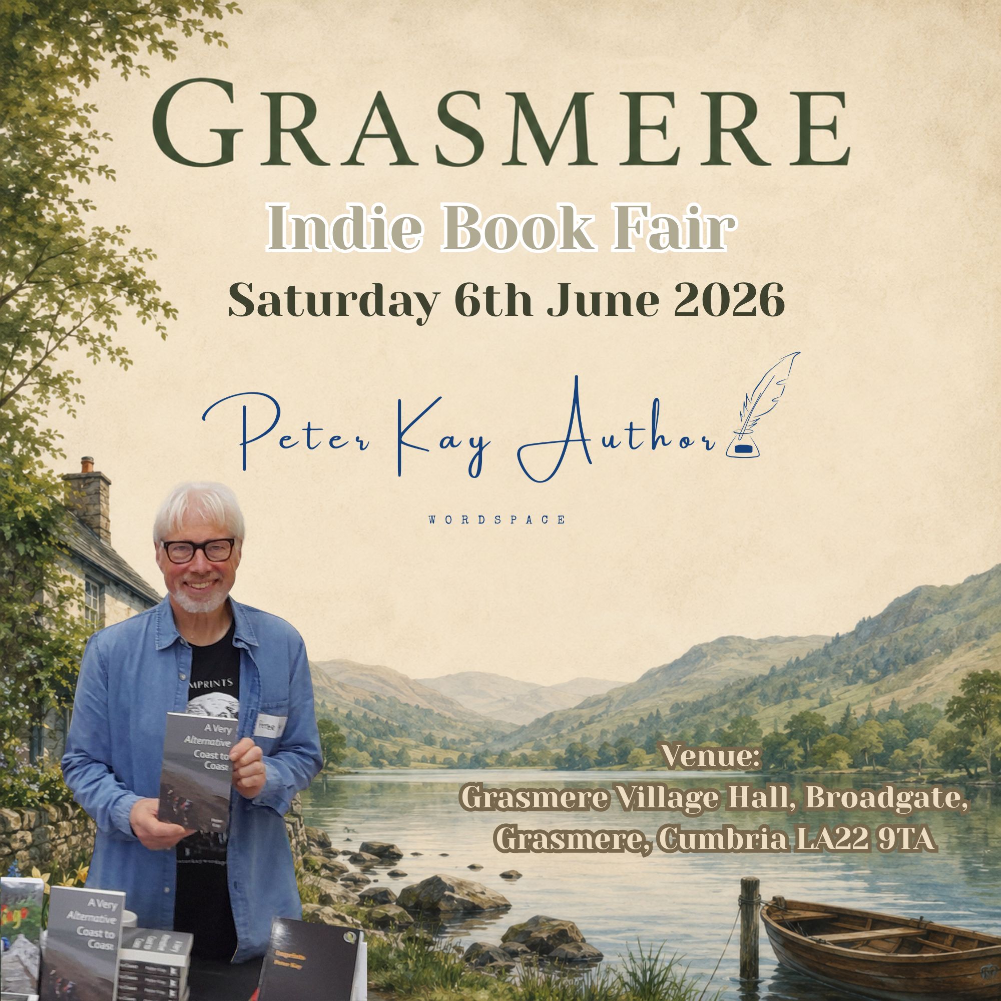 Grasmere Indie Book Fair 6th June 2026!