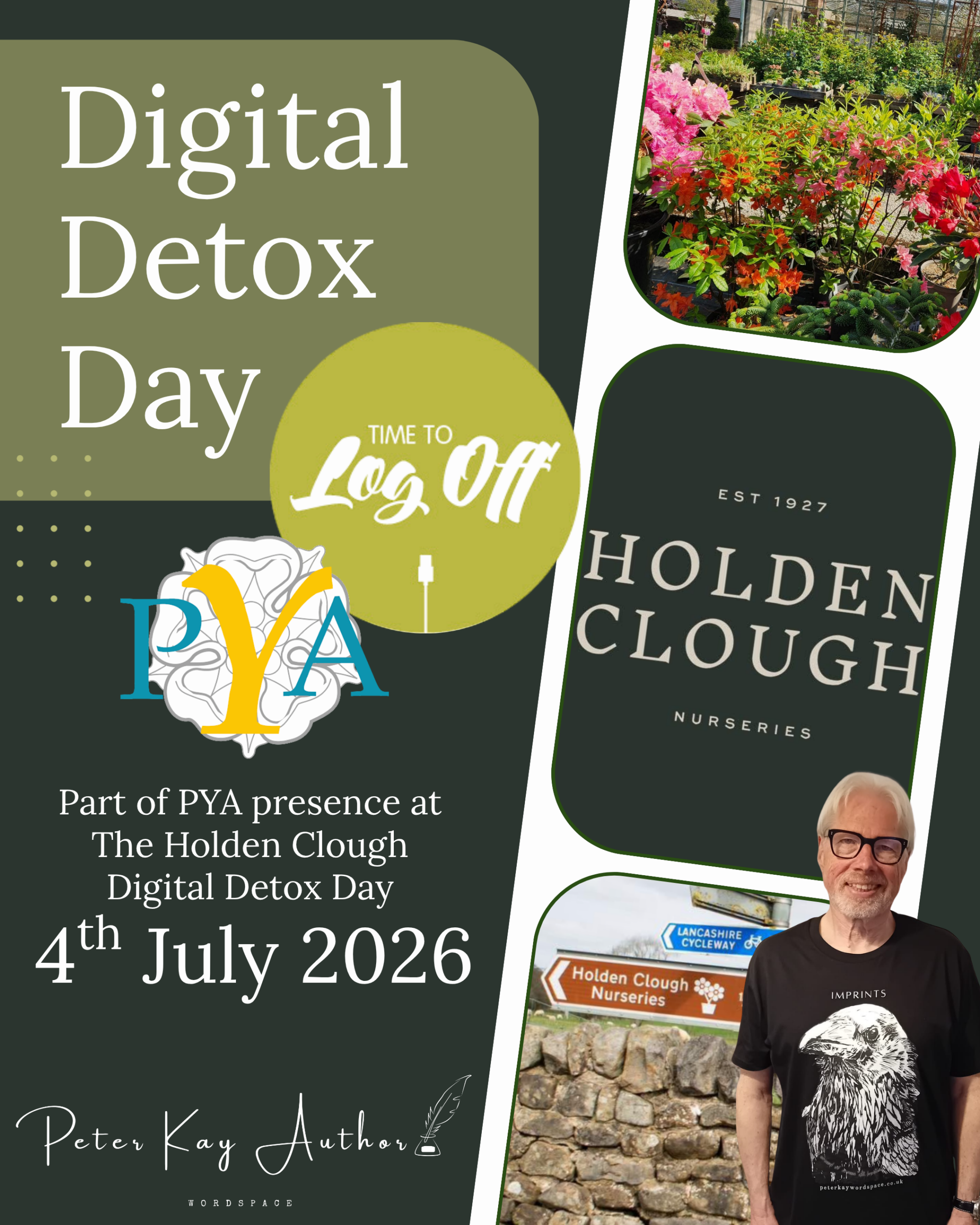 Digital Detox Day at Holden Clough Nurseries: Saturday 4th July 2026
