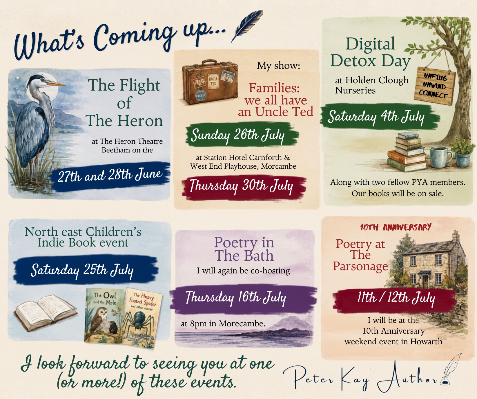 A Busy Summer Ahead