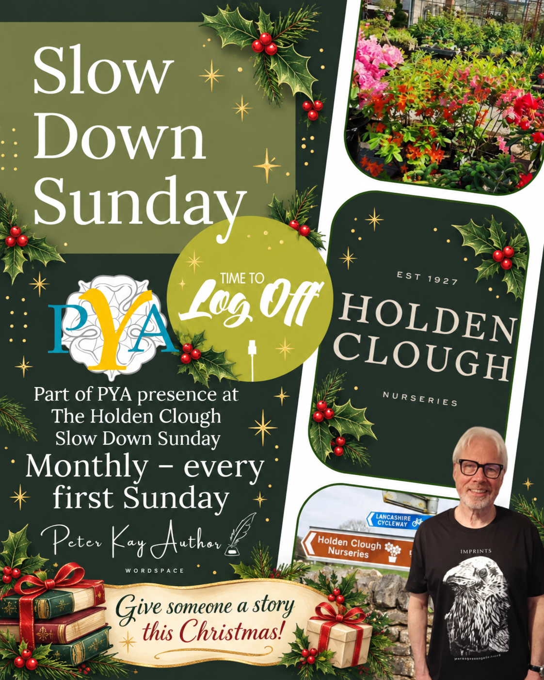 Slow Down Sunday Returns on 1 November and So Will I!